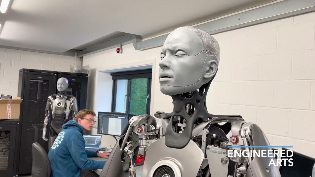 Ameca by Engineered Arts - humanoid robot