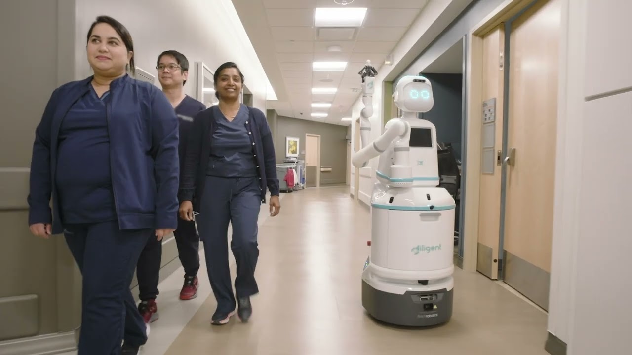 Moxi by Diligent Robotics - medical robot
